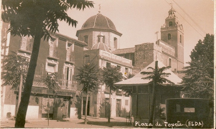 La iglesia de Santa Ana, asaltada e incendiada - Valle de Elda