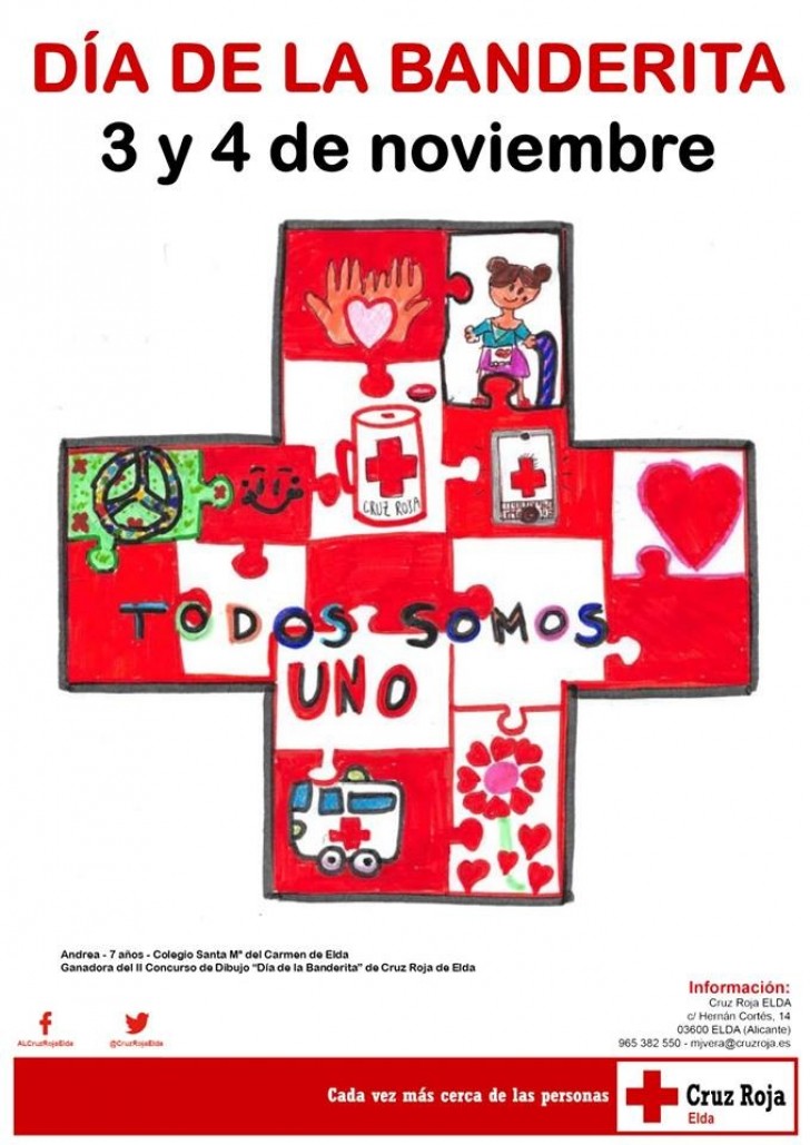 Cruz Roja celebra este fin de semana el Día de la Banderita - Valle de Elda